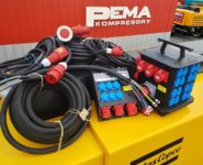 Půjčovna elektrocentrály Atlas Copco_příslušenství