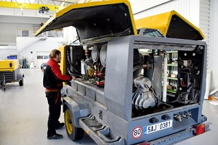 servis kompresoru XAVS307