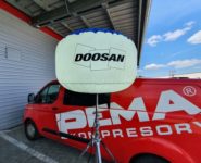 půjčovna osvětlovacích balónů Doosan_BL_400_LED2