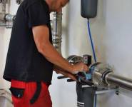 montáž vzduchového filtru Atlas Copco