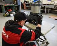 Generálka kompresoru Atlas Copco VSD+