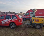 půjčovna osvětlovacích stožárů Atlas Copco