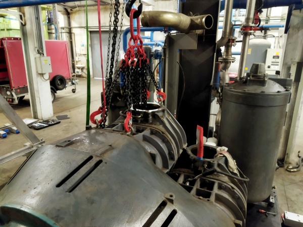 Generální oprava kompresoru Atlas Copco GA 400 W