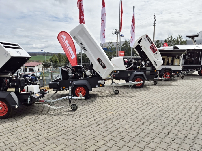 kompresory Bobcat na veletrhu BAUMA 2025