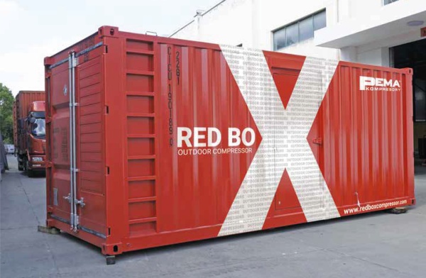RED BOX outdoor compressor